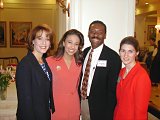 Libby Gray, Erika Harold, Dr. John Diggs, & Lori Waters